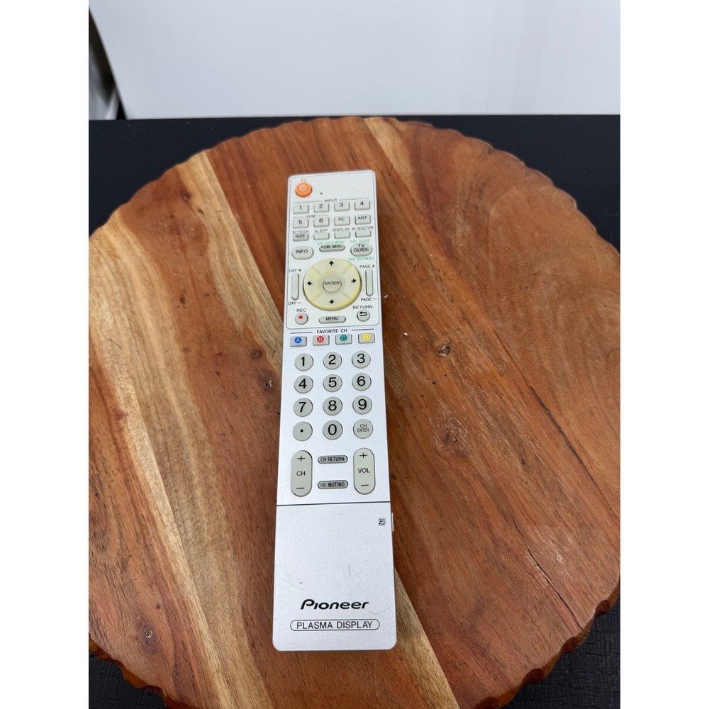 Pioneer AXD1536 Plasma Display Remote Control Silver Universal Multimedia OEM